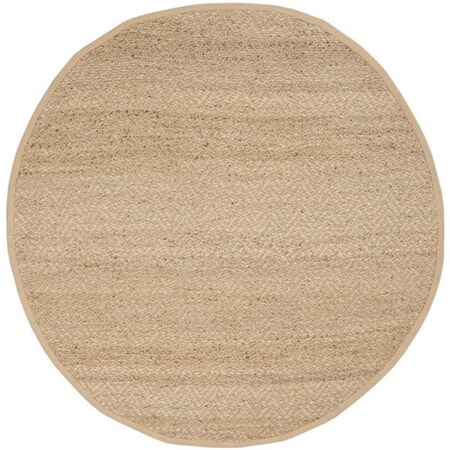 Safavieh Natural Fiber Hand Woven Round Rug- Natural- 5 x 5 ft. NF731A-5R